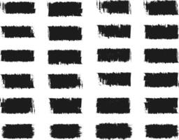 strokes on a white background vector
