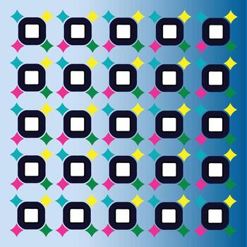 Geometric Pattern Repeating Icon. vector