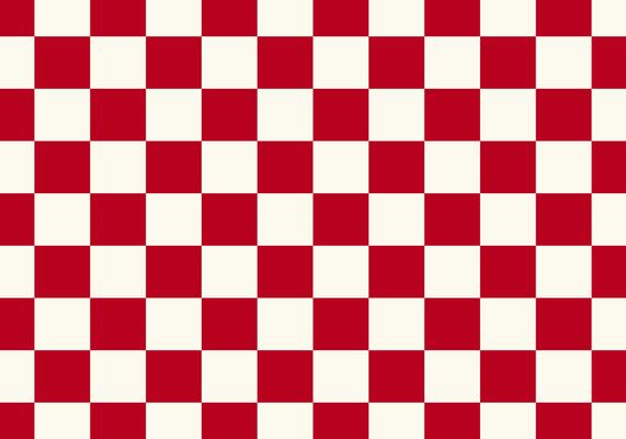 Red and white checkered background Space for selling products, backdrop, wallpaper, background, text. Vintage style background. illustration.