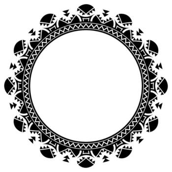 Timeless Ethnic Frame Pattern for Decorative and Ornamental Design. vector