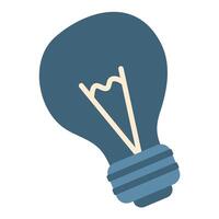 Light Bulb Bright Idea Innovation Business vector
