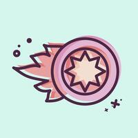 Icon Wheel. related to Speed symbol. MBE style. design editable vector