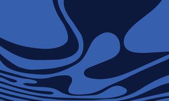 abstract soft wave curve background wallpaper. a blue and black background with a wavy design. vector