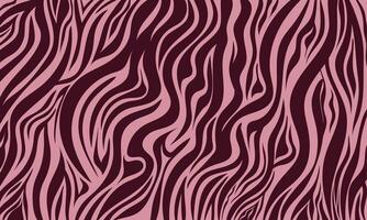Striped diagonal lines, design with distortion. Colorful wavy background. animal skin print. vector