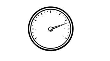 forms a sketch of the speedometer icon video