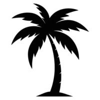Artistic Palm Tree Silhouette Concepts vector