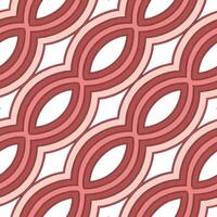 Abstract Red Geometric Pattern Seamless Design Background Texture vector