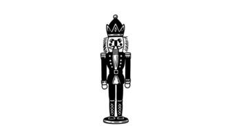 sketch of the Nutcracker icon video