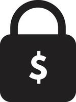 Fixed income icon isolated on white background . Fixed costs icon vector