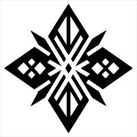 geometric ornament shape decorative set. vector