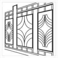 black and white seamless pattern design vector