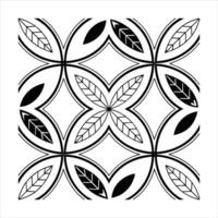 Modern geometric ornament decorative set. vector