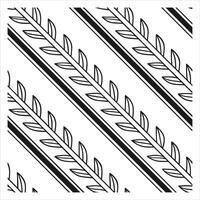 Digital geometric ornament decorative set. vector