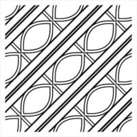 Abstract geometric ornament decorative set. vector