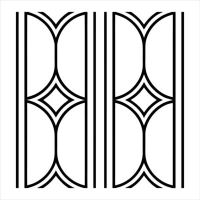 geometric ornament decorative digital set.