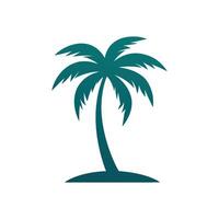 Palm tree icon vector