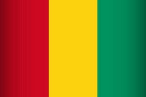 National flag of the Republic of Guinea vector