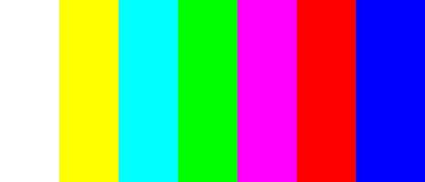 Vibrant and colorful vertical striped pattern vector