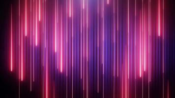 Neon red-blue animation VJ background with shiny particles video