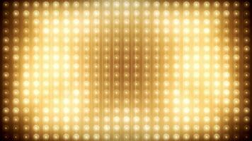Gold led loop animated VJ background video