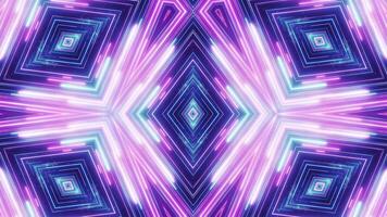 Neon abstract line animation VJ background video