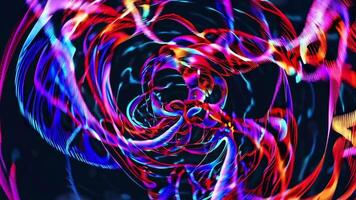 Abstract Colorful Light Patterns Footage for Visual Effects video