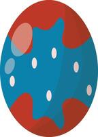 Easter Eggs in Abstract Design vector