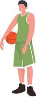 Basketball Player Character vector