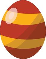 Easter Egg with Minimalist Style vector
