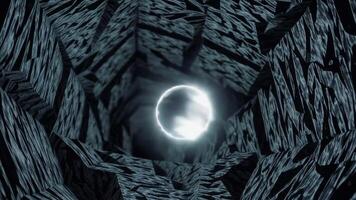 Abstract Visual Scene with Light and Textured Surfaces Footage video