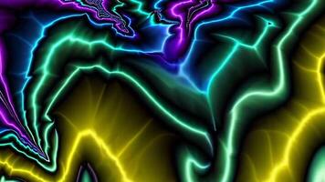 Vibrant Abstract Visuals Shot with Dynamic Colors and Patterns video