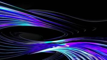 Colorful Light Trails Footage with Dynamic Movement and Visual Effects video