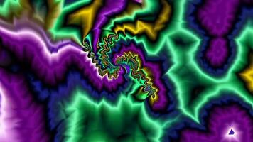 Abstract Colorful Swirling Footage with Dynamic Patterns and Movement video