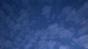 Captivating Time-Lapse Footage of Dynamic Cloud Movement in the Sky video
