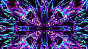 Vibrant Abstract Visuals Footage with Dynamic Patterns and Colors video