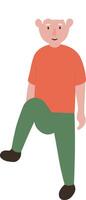 Activity Old People Character vector