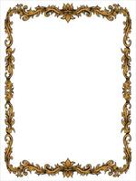 Festive Ornamental Frame Design vector