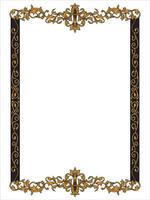 Timeless Ornamental Frame Design vector