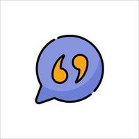 A speech bubble with two speech bubbles vector