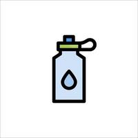 Water bottle icon illustration vector
