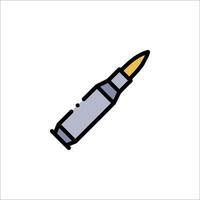 A bullet icon on a white background vector