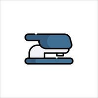 A stapler icon on a white background vector