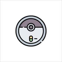 Pokemon go icon on white background vector