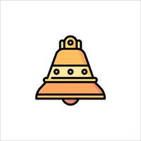 A bell icon on a white background vector