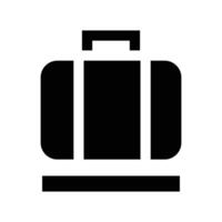 Baggage Hall Icon silhouette vector