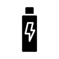 Energy drink icon. Concept of energy, power, and refreshment. vector