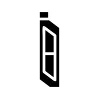 Engine oil bottle icon. Concept of car maintenance and lubrication. vector
