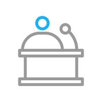 Public speaking icon. Concept of communication, leadership, and presentation. vector