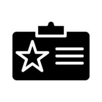 VIP pass icon. Concept of exclusivity, access, and privilege. vector