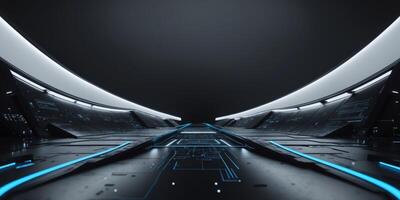 Exploring the Futuristic Portal of TomorrowExploring the Futuristic Portal of Tomorrow. photo